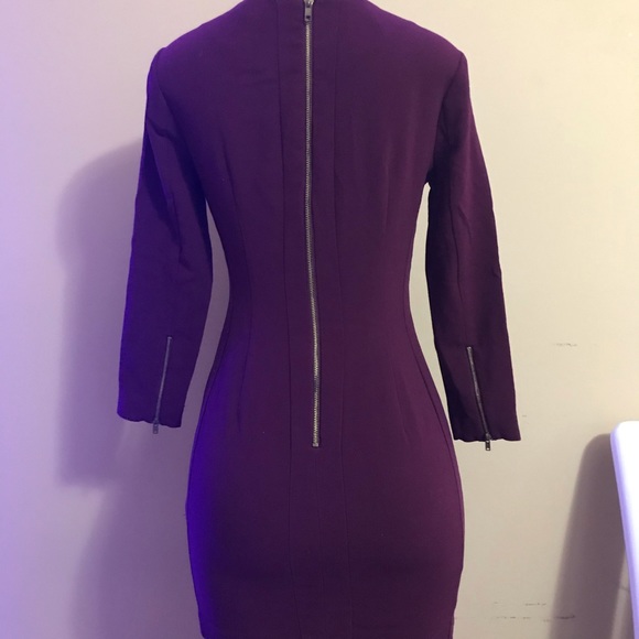 Forever 21 Burgundy Dress Size Small Preloved - Picture 3 of 4